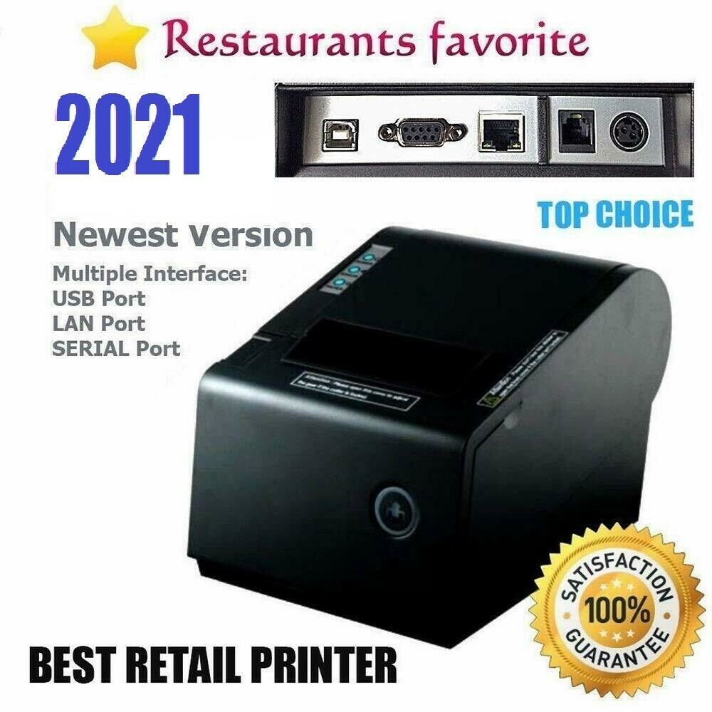 Best Pbm Pos P-822d 3 1/8" Thermal Usb+serial+lan Printer, Pbm P-822d Printer*