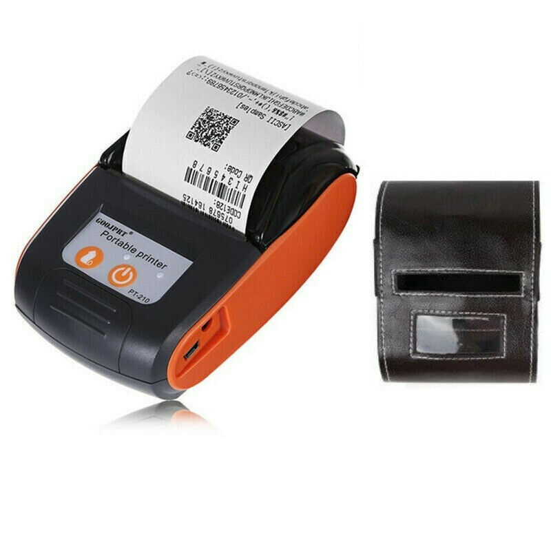 Portable Bluetooth Thermal Label Printer 58mm Wireless Pos Receipt Handheld