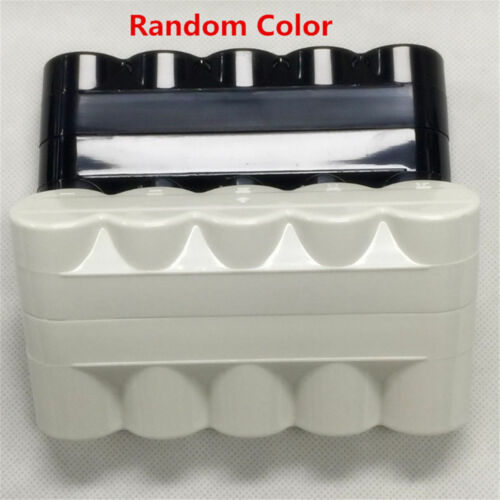 Plastic Hard Case Box For 5 Rolls 120 Film Black / White Storage Case Lucky Film