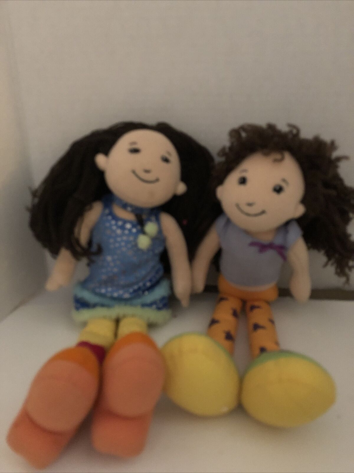 Groovy Girls 2 Dolls  Two Doll Used May Smell Warehouse Find Smells Pattern Legs