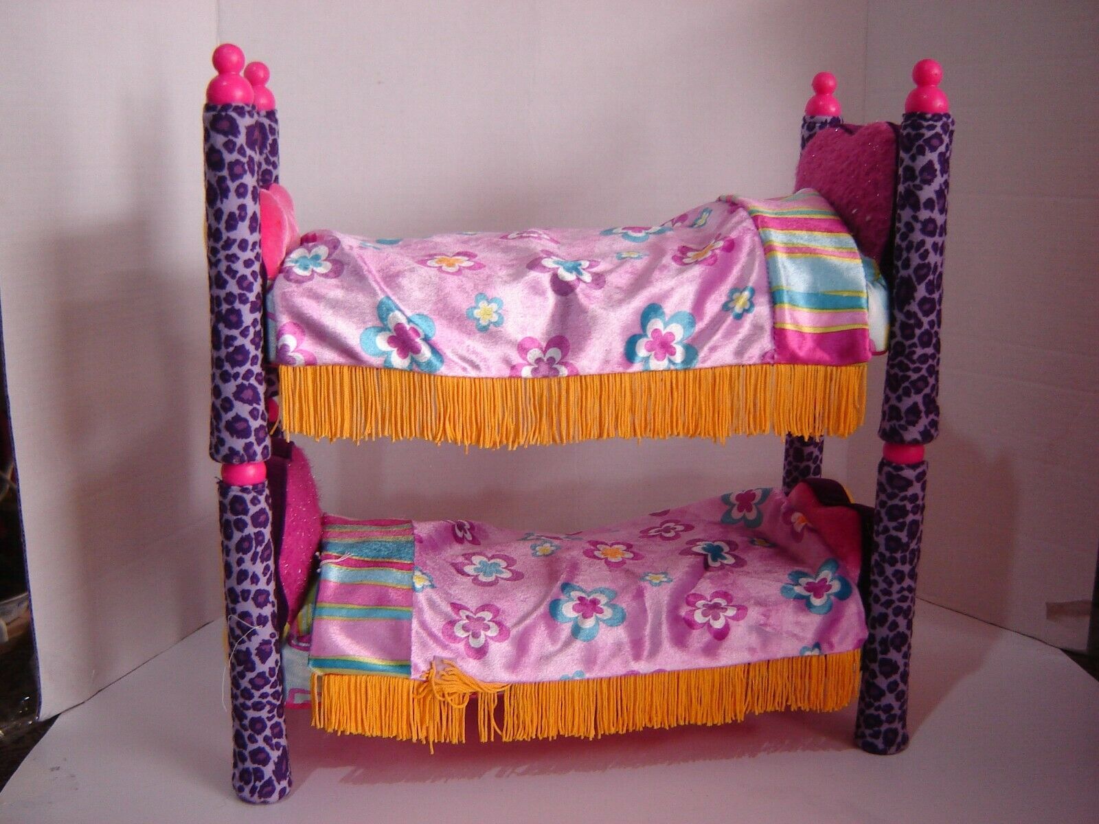 Groovy Girls Bunk Beds--separates Into 2 Beds 12" Doll Furniture Lot