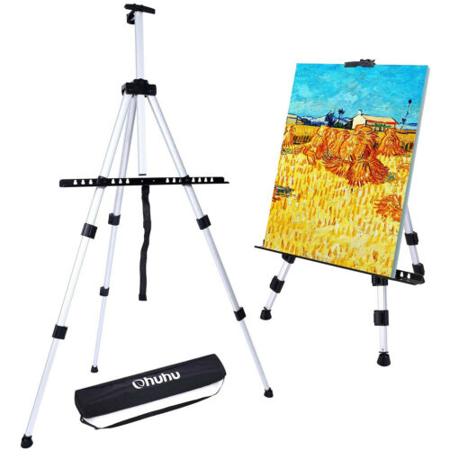 Folding Artist Painter Telescopic Studio Easel Tripod Display Stand Art Supplies