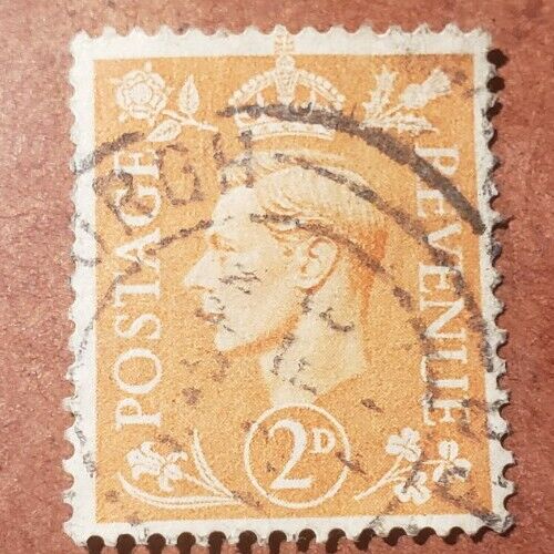 Gm174 Gb King George Vi Postage Revenue 2 D Used Stamp